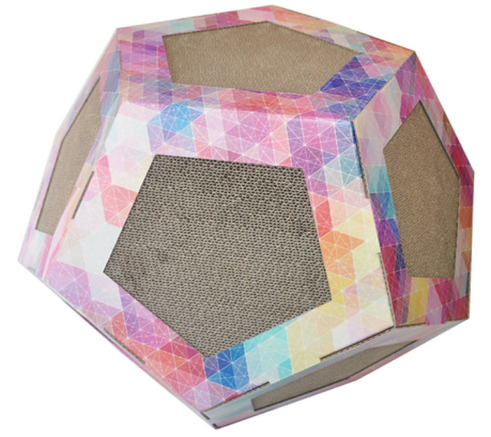 Octagon Scratcher Lounge with Catnip